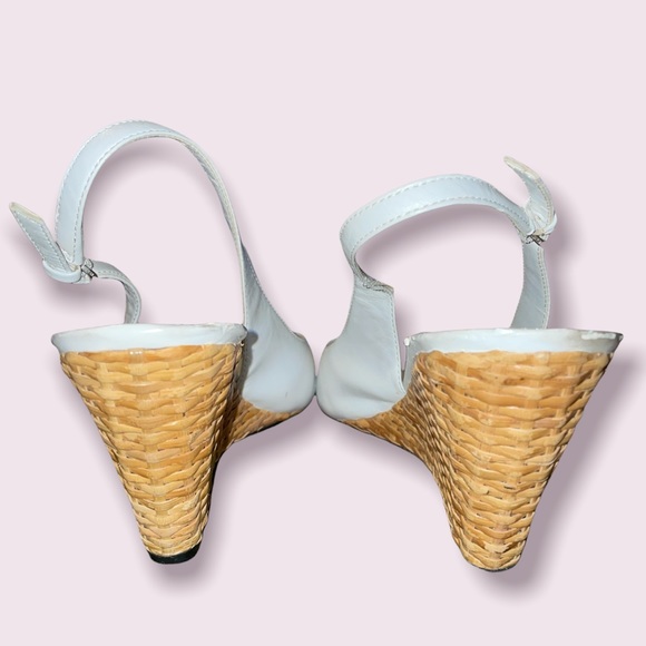 Etienne Aigner leather wedges - Picture 4 of 8